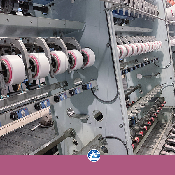 ACY 150D48F+40D poliészterrel bevont spandex fonal